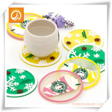 Starbucks Transparent Coaster/Cup Mat/Placemat for Promotion